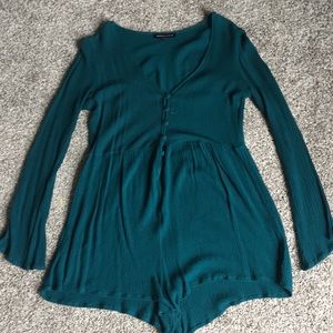 Kendall & Kylie Long Sleeve Romper